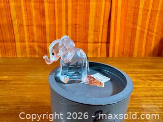 MaxSold Auction: Vintage Swarovski Crystal Elephant Figurine MIB - Hamilton (Ontario, Canada) SELLER MANAGED Estate Sale Online Auction - Gertrude Street
