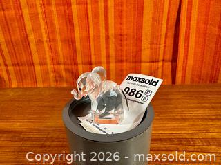 MaxSold Auction: Vintage Swarovski Crystal Elephant Figurine MIB - Hamilton (Ontario, Canada) SELLER MANAGED Estate Sale Online Auction - Gertrude Street