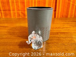 MaxSold Auction: Vintage Swarovski Crystal Elephant Figurine MIB - Hamilton (Ontario, Canada) SELLER MANAGED Estate Sale Online Auction - Gertrude Street