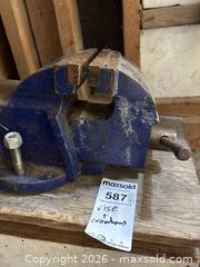 MaxSold Auction: Bench Vise and Crowbars - Pickering (Ontario, Canada) SELLER MANAGED Moving Online Auction - Shay Drive