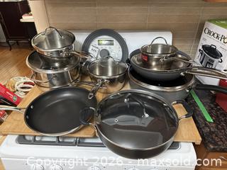 MaxSold Auction: Cookware - Lagostina, Viking, T?Fal - Pickering (Ontario, Canada) SELLER MANAGED Moving Online Auction - Shay Drive
