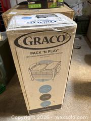 MaxSold Auction: Graco Pack 'N Play Greenhill New in Box - Pickering (Ontario, Canada) SELLER MANAGED Moving Online Auction - Shay Drive