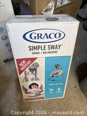 MaxSold Auction: Graco Simple Sway Swing, New in Box - Pickering (Ontario, Canada) SELLER MANAGED Moving Online Auction - Shay Drive