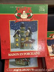 MaxSold Auction: Porcelain Christmas Village & Nativity Lot - Pickering (Ontario, Canada) SELLER MANAGED Moving Online Auction - Shay Drive