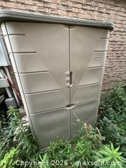MaxSold Auction: Rubbermaid Large Outdoor Storage Shed - Pickering (Ontario, Canada) SELLER MANAGED Moving Online Auction - Shay Drive