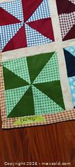 MaxSold Auction: Two Handmade Quilts, 54x76 and 68x81 - Pickering (Ontario, Canada) SELLER MANAGED Moving Online Auction - Shay Drive