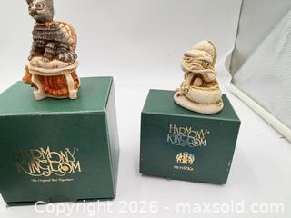 MaxSold Auction: Harmony Kingdom Limited Edition Roly-Poly Netsuke Style Set - Hollister (California, USA) SELLER MANAGED Estate Sale Online Auction - Lily Court