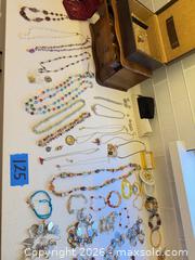MaxSold Auction: Mixed Costume Jewelry Lot with Jewelry Box, 51–100 Pieces - Hollister (California, USA) SELLER MANAGED Estate Sale Online Auction - Lily Court