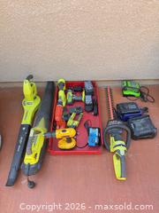 MaxSold Auction: Mixed Ryobi, DeWalt, Black & Decker, Makita & Kobalt Tools Lot - Hollister (California, USA) SELLER MANAGED Estate Sale Online Auction - Lily Court