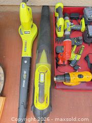 MaxSold Auction: Mixed Ryobi, DeWalt, Black & Decker, Makita & Kobalt Tools Lot - Hollister (California, USA) SELLER MANAGED Estate Sale Online Auction - Lily Court