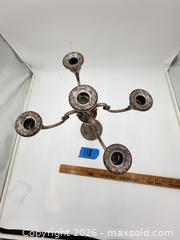 MaxSold Auction: Ornate Vintage Gorham Sterling 5-Arm Candelabra - Hollister (California, USA) SELLER MANAGED Estate Sale Online Auction - Lily Court
