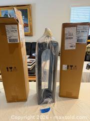 MaxSold Auction: Pair Pottery Barn Large Black Metal Lantern- new in box - Hollister (California, USA) SELLER MANAGED Estate Sale Online Auction - Lily Court