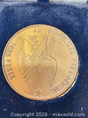 MaxSold Auction: Ronald Reagan / White House Commemorative Medal with Presentation Box - Hollister (California, USA) SELLER MANAGED Estate Sale Online Auction - Lily Court