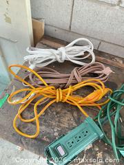 MaxSold Auction: Assorted Extension Cords & Power Strip with Surge Switch - Richmond Hill (Ontario, Canada) PARTNER MANAGED Estate Sale Online Auction - Hall Street