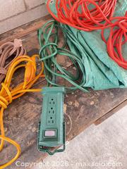MaxSold Auction: Assorted Extension Cords & Power Strip with Surge Switch - Richmond Hill (Ontario, Canada) PARTNER MANAGED Estate Sale Online Auction - Hall Street