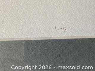 MaxSold Auction: Inuit Artist Niap (Nancy Saunders) Signed Original Watercolour "Morning Frost" - Ottawa (Ontario, Canada) SELLER MANAGED Reseller Online Auction - Canadian Shield Avenue (CONDO)