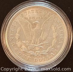 MaxSold Auction: 1921 US Silver Morgan Dollar  - Newmarket (Ontario, Canada) PARTNER MANAGED Reseller Online Auction - Walter Avenue