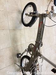 MaxSold Auction: 16-inch Folding Bike, Magnesium Alloy Frame, Silver/Gray - East Brunswick (New Jersey, USA) SELLER MANAGED Reseller Online Auction -  Tices Lane