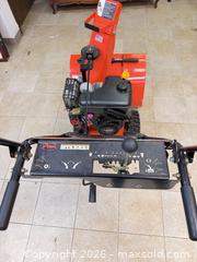 MaxSold Auction: Ariens 7524 24-inch Two-Stage Gas Snow Blower - East Brunswick (New Jersey, USA) SELLER MANAGED Reseller Online Auction -  Tices Lane