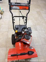 MaxSold Auction: Ariens 7524 24-inch Two-Stage Gas Snow Blower - East Brunswick (New Jersey, USA) SELLER MANAGED Reseller Online Auction -  Tices Lane