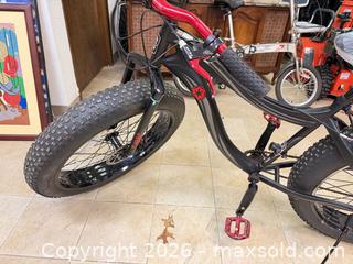 MaxSold Auction: Fat Tire Cruiser Bicycle - 26 x 4.0 Wheels, Multi-Speed - East Brunswick (New Jersey, USA) SELLER MANAGED Reseller Online Auction -  Tices Lane