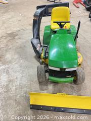 MaxSold Auction: John Deere LX178 Riding Lawn Tractor, 48 in Deck - East Brunswick (New Jersey, USA) SELLER MANAGED Reseller Online Auction -  Tices Lane