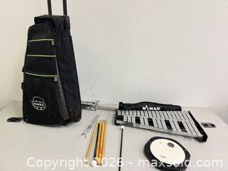MaxSold Auction: Mapex/Nomad Glockenspiel / Bell Lyre, Approx. 2–3 Octave - East Brunswick (New Jersey, USA) SELLER MANAGED Reseller Online Auction -  Tices Lane