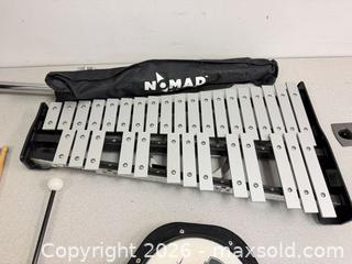 MaxSold Auction: Mapex/Nomad Glockenspiel / Bell Lyre, Approx. 2–3 Octave - East Brunswick (New Jersey, USA) SELLER MANAGED Reseller Online Auction -  Tices Lane