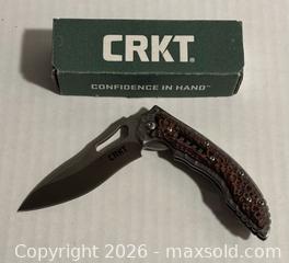 MaxSold Auction: CRKT Fossil (Ikoma) Folding Pocket Knife - Calgary (Alberta, Canada) SELLER MANAGED Downsizing Online Auction -  Rundleville Drive Ne