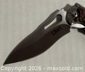 MaxSold Auction: CRKT Fossil (Ikoma) Folding Pocket Knife - Calgary (Alberta, Canada) SELLER MANAGED Downsizing Online Auction -  Rundleville Drive Ne
