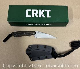 MaxSold Auction: CRKT S.P.E.W. (Folts Design) Fixed Blade Knife - Calgary (Alberta, Canada) SELLER MANAGED Downsizing Online Auction -  Rundleville Drive Ne