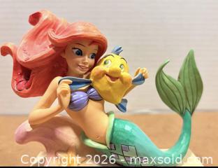 MaxSold Auction: Disney Showcase Collection Ariel & Flounder Resin Figurine - Calgary (Alberta, Canada) SELLER MANAGED Downsizing Online Auction -  Rundleville Drive Ne