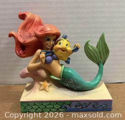 MaxSold Auction: Disney Showcase Collection Ariel & Flounder Resin Figurine - Calgary (Alberta, Canada) SELLER MANAGED Downsizing Online Auction -  Rundleville Drive Ne