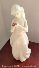 MaxSold Auction: Porcelain statue - girl holding rose - Ottawa (Ontario, Canada) SELLER MANAGED Downsizing Online Auction - Arbourwood Drive