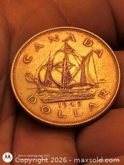 MaxSold Auction: 1949 Canada One Dollar Silver Coin – Bluenose, King George VI - South Frontenac (Ontario, Canada) SELLER MANAGED Moving Online Auction - Battersea Road Battersea Road