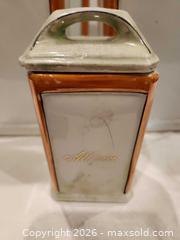 MaxSold Auction: Mid-Century Ceramic Canister Set, 7-Piece White with Green Lids made in Germany - Windsor (Ontario, Canada) SELLER MANAGED Reseller Online Auction - Boulder Crescent