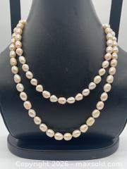 MaxSold Auction: vintage freshwater cultured baroque pearl necklace - Richmond Hill (Ontario, Canada) SELLER MANAGED Downsizing Online Auction - Townwood Drive