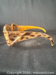 MaxSold Auction: authentic vintage 1980s Christian Dior "Origami" oversized geometric sunglasses - Richmond Hill (Ontario, Canada) SELLER MANAGED Downsizing Online Auction - Townwood Drive