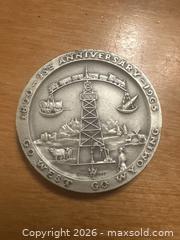 MaxSold Auction: Fine Silver Medallion - Ester Hobart Morris, Women’s Rights - Webster (New York, USA) PARTNER MANAGED Estate Sale Online Auction - Everwild View