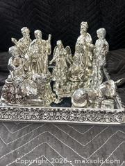 MaxSold Auction: Vintage Silver Plated Nativity Set  - Webster (New York, USA) PARTNER MANAGED Estate Sale Online Auction - Everwild View