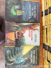 MaxSold Auction: Nancy Drew Mystery Stories by Carolyn Keene — 50 Hardcover Books - Longmont (Colorado, USA) SELLER MANAGED Downsizing Online Auction - Trail Ridge Road