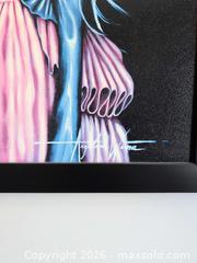 MaxSold Auction: Angelina Wrona, Framed Acrylic Pop Surrealism Portrait, Signed, Large - Ottawa (Ontario, Canada) SELLER MANAGED Moving Online Auction - Madaket Private