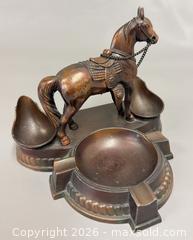 MaxSold Auction: Vintage Copper Horse Ashtray & Pipe Holder - Collectible  - Toronto (Ontario, Canada) PARTNER MANAGED Reseller Online Auction - Queen Street West.