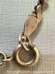 MaxSold Auction: Vintage Long 925 STRELING Silver Necklace - Marked  - Toronto (Ontario, Canada) PARTNER MANAGED Reseller Online Auction - Queen Street West.