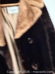 MaxSold Auction: Vintage Simpsons Dyed Lamb fur Shearling Long Coat with Personalized Monogrammed Initials. - Toronto (Ontario, Canada) PARTNER MANAGED Reseller Online Auction - Queen Street West.