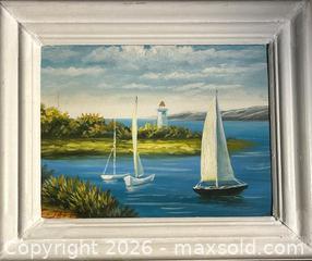 MaxSold Auction: Original Painting - Toronto (Ontario, Canada) SELLER MANAGED Reseller Online Auction - Old Colony Road