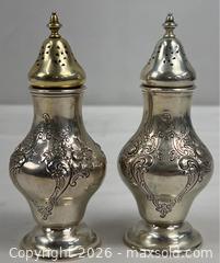 MaxSold Auction: Gorham Sterling Silver Salt & Pepper Shakers - Campbell (California, USA) PARTNER MANAGED Estate Sale Online Auction - Dell Avenue