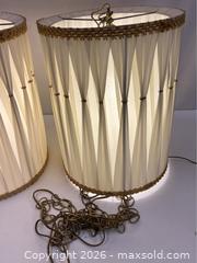 MaxSold Auction: MCM Hollywood Regency Swag Lamps - Campbell (California, USA) PARTNER MANAGED Estate Sale Online Auction - Dell Avenue