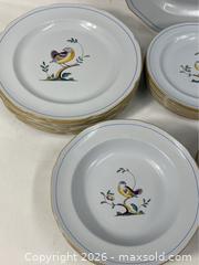 MaxSold Auction: Spode Queen’s Bird Fine Stoneware Dinnerware Set - Campbell (California, USA) PARTNER MANAGED Estate Sale Online Auction - Dell Avenue