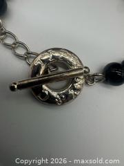 MaxSold Auction: Authentic Tiffany & Co. Black onyx toggle bracelet  - Richmond Hill (Ontario, Canada) SELLER MANAGED Downsizing Online Auction - Townwood Dr.